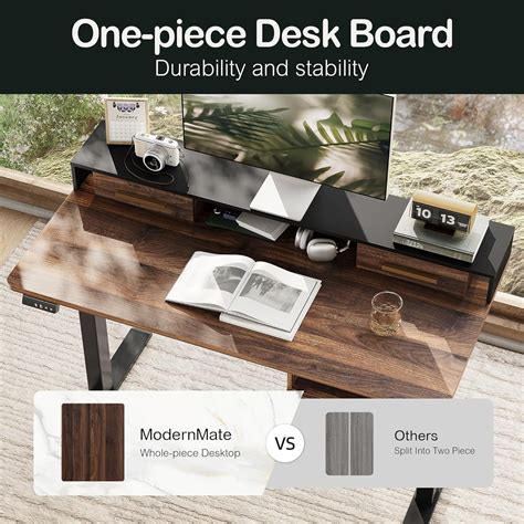 ModernMate Electric Standing Desk with 4 Drawers, 47.2 x 23.6 India | Ubuy