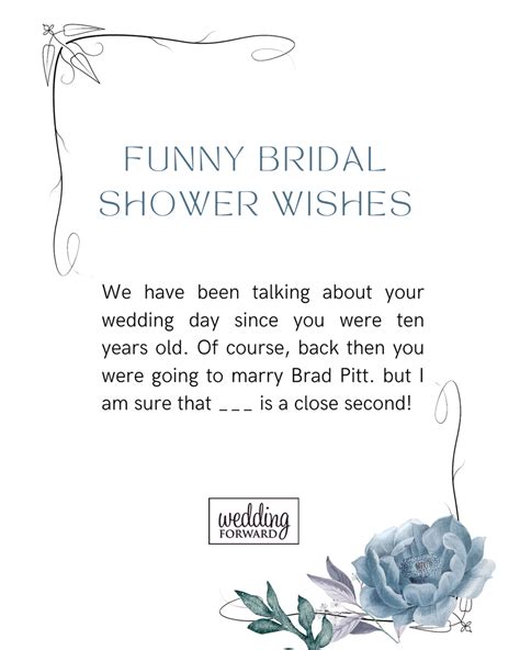 Bridal Shower Wishes Tips And Examples For Card