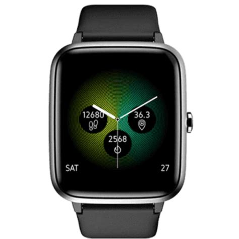 Noise ColorFit Pro 2 Full Touch Screen Smart Watch with Silicone Strap ...