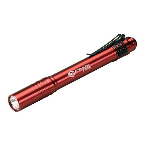 Streamlight Stylus Pro Penlight — 100 Lumens, White LED, Red, Water ...