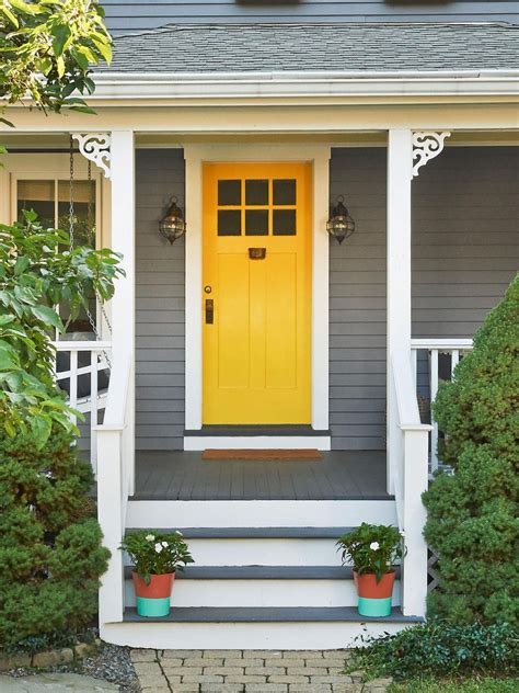 Yellow Front Door Paint Colors