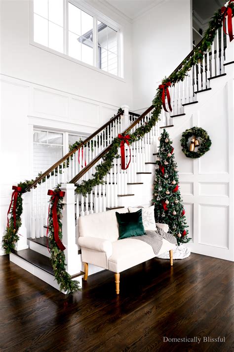 Stairway Decor Christmas