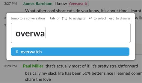 Slack Keyboard Shortcuts 的图像结果