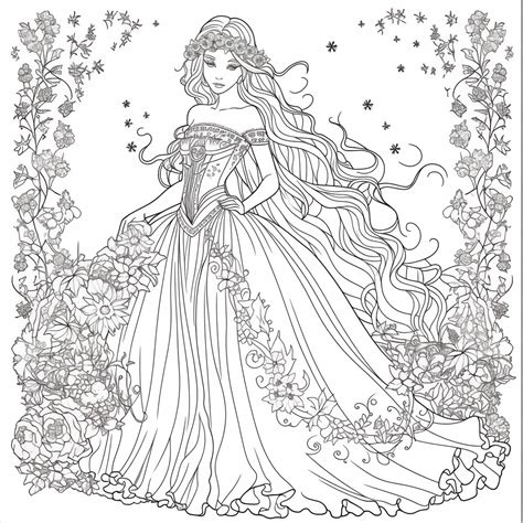 Coloring Pages Princesses