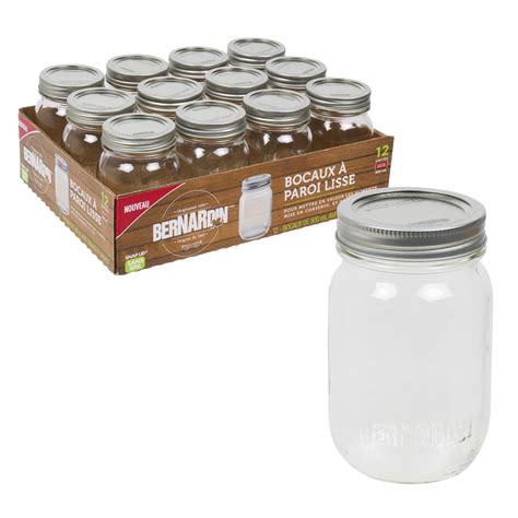 Wholesale Glass Mason Jar- 16oz
