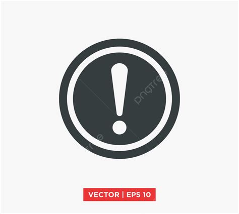 Exclamation Mark Vector Art PNG, Exclamation Mark Icon Vector ...