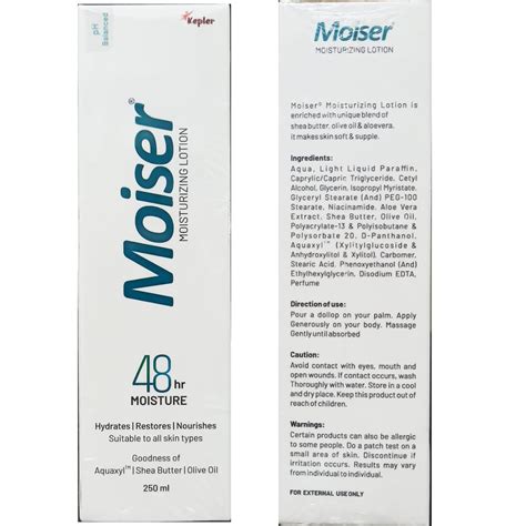 Moiser Moisturizing lotion, 250ml