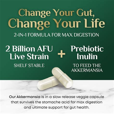 Nature'sNutrition Akkermansia Probiotic 2 Billion AFU - Akkermansia ...