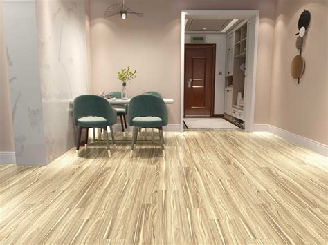 Home Decor PVC Floor Tile Lvt Flooring Self Adhesive/Dry Back/Click ...