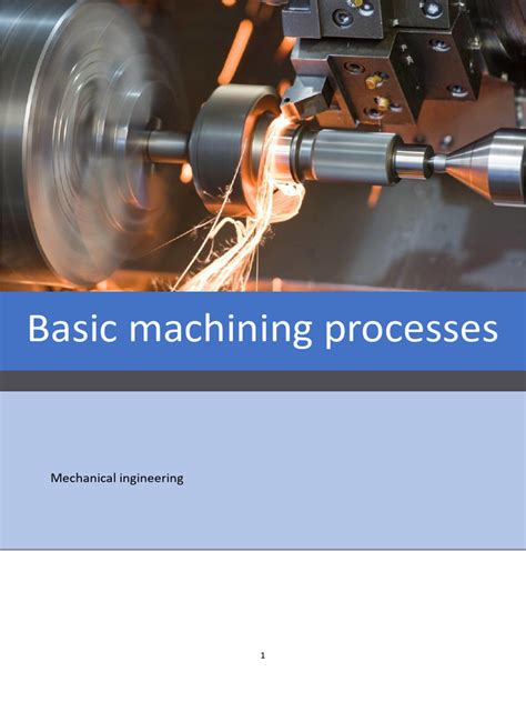 Basic Machining Process 的图像结果