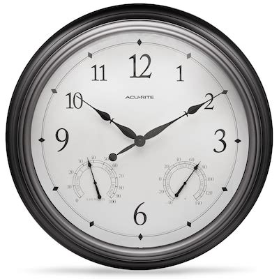 Outdoor Thermometer Clocks & Gauges at Lowes.com