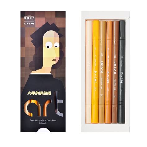 Kaco Kalor Water color pen (double tip) collaboration with National ...