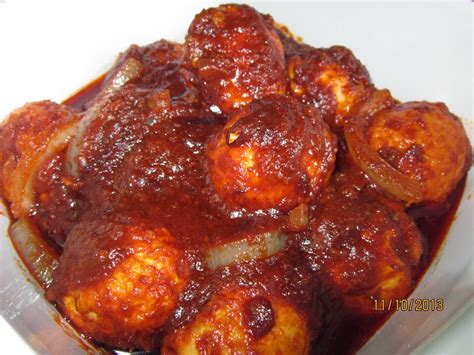 Sambal Tumis Telur (Egg Sambal) - Malaysian Spice