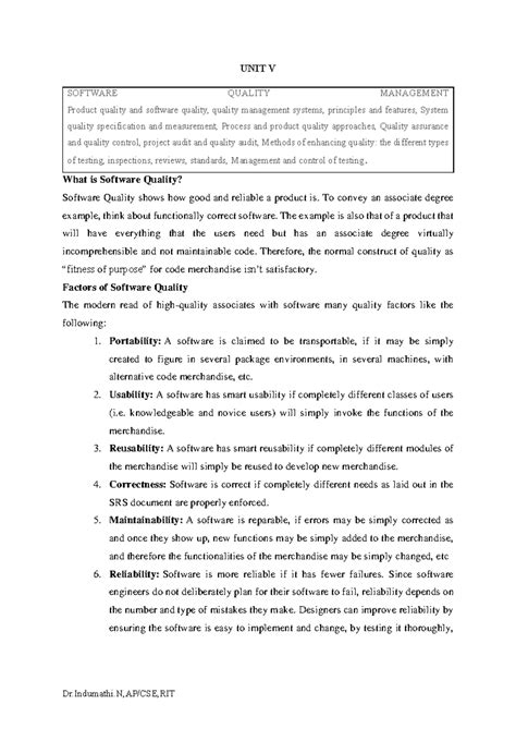 ITPM Unit 3 - IT Project management CW3007 Unit 3 - Panimalar ...