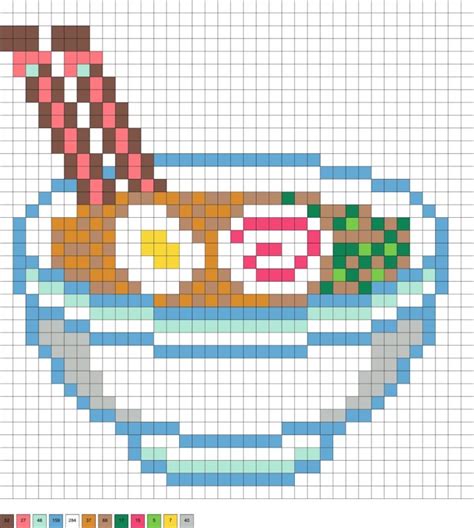 Perler Bead Food Designs 的图像结果