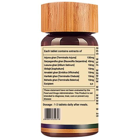 Buy Biogetica BipSolve - Hypertension, 80 Tablets Online : ClickOnCare.com