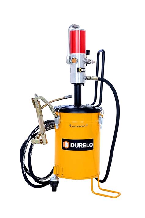DURELO GRP-10 Air Operated Pneumatic Grease Gun Bucket 10Kg | High ...