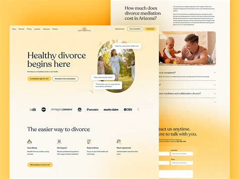 Local Services Web Page Design 的图像结果