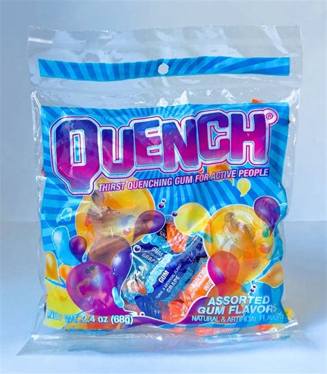 Quench Gum Logo Mueller Quench Double Raspberry 24 Count Pack Zambia