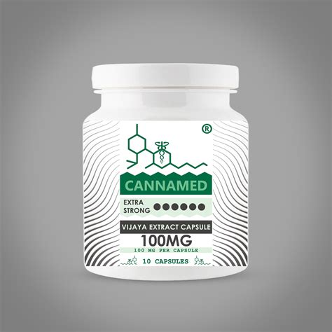 CannaMed Cannabis Capsules 100mg (90 Capsules) – CannaMeds India