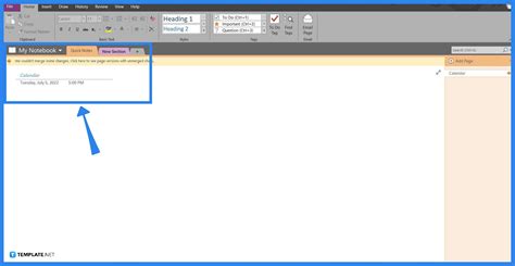 Image result for Create Calendar in OneNote
