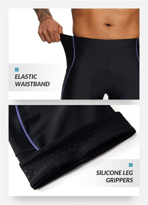 Buy BALEAF Men's 4D Padded Bike Shorts Cycling Shorts with Padding MTB ...