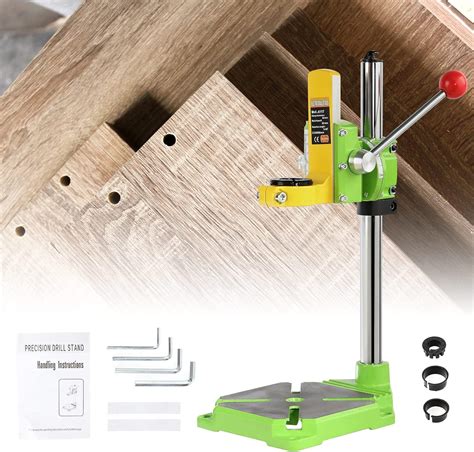 Upgrade Floor Drill Press Stand Table with Rotary Tool, 90° Rotating ...