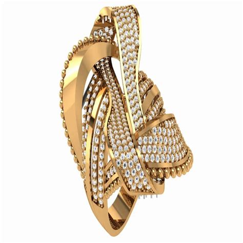 Stunning 67 Piece Women 3D Model Ring - Luxury Jewelry Design