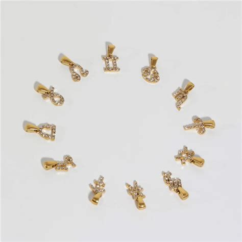 ZODIAC STUDDED CHARMS | SNA STUDIOS