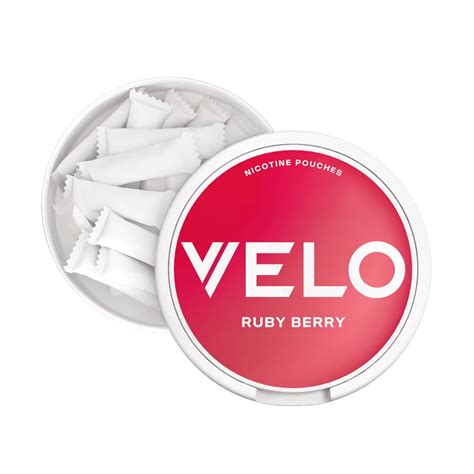 VELO Nicotine Pouches - Ruby Berry – Vape Stars