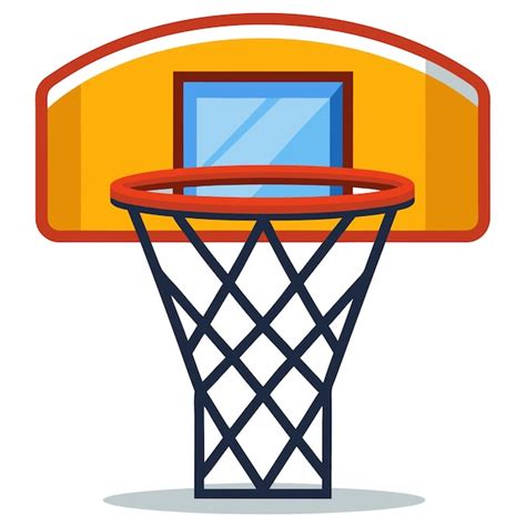 Cartoon Basketball Hoop Vector Image 的图像结果