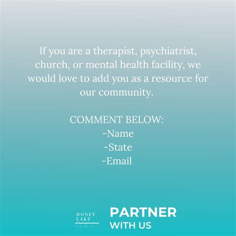 The Honey Lake Clinic Partner Community is made up of like minded ...