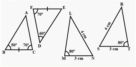 explain whether or not these triangles are congruent give reason for ...