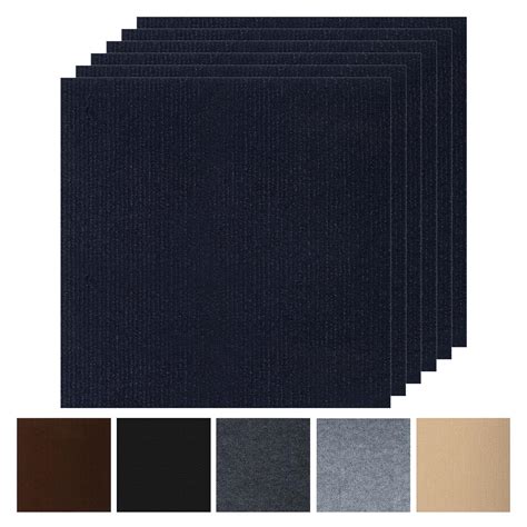 Peel and Stick Carpet Squares 24" x 24", Self Adhesive Non-Slip Carpet ...