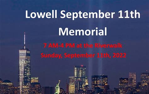 The Lowell 9/11 memorial returns for the 21st Remembrance of the 2001 ...