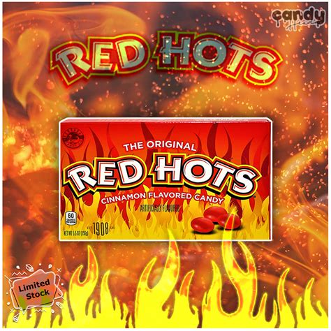 Red Hots Cinnamon Candy | Candy Heaven