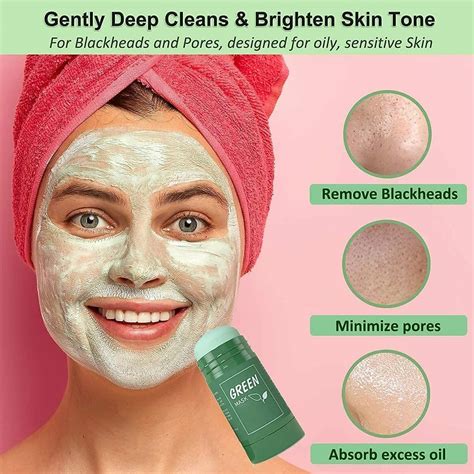 Face Pack For Glowing Skin Green Tea Skin Brightening Facial Pack ...
