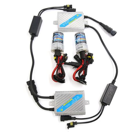 ELECTROPRIME 2Pcs 12V 55W 6000K H3 Socket Single Beam Xenon Bulbs Lamps ...