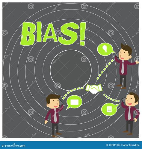 Writing Note Showing Bias. Business Photo Showcasing Inclination or ...