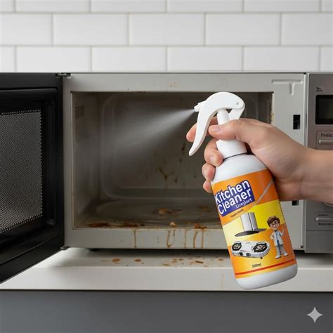 Kitchen Cleaner Spray 250ml | Cleans Oil, Grease, Smoke Residue ...
