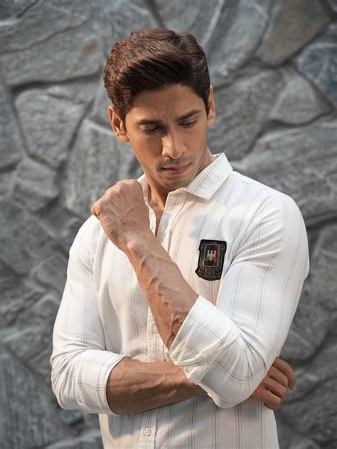 Brown Vertical Stripes Casual Shirt – ottostore.com