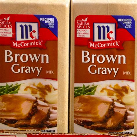 Mccormick Brown Gravy Mix 21 Oz Instructions at Sherry Stamps blog