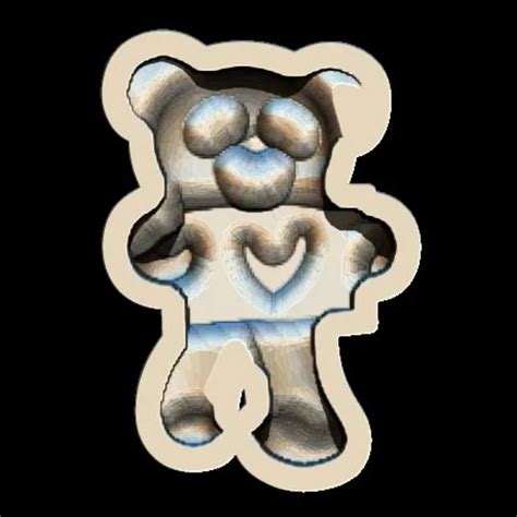 Teddy Bear 3D Model STL & 3DM Files - Unique Digital Design