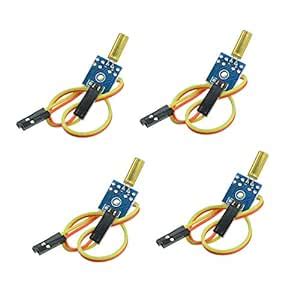 Comimark 4PCS Tilt Sensor Module Vibration Sensor for Arduino STM32 AVR ...