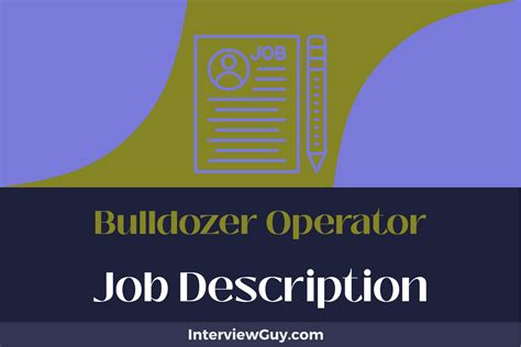 Image result for Bulldozer Operator Jobs