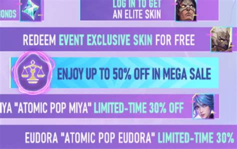 What time does the Mega Sale Event Start Mobile Legends (ML)? - Esports