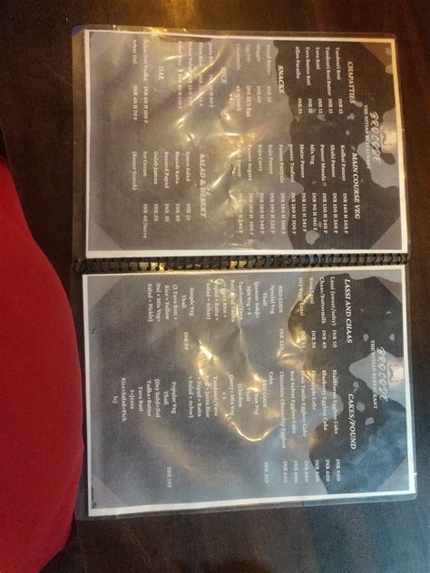 Menu at Bro Code, Allahabad