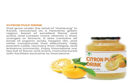 Citron Delight Refreshing Beverage with Pulp - Natural Flavor, 580g ...
