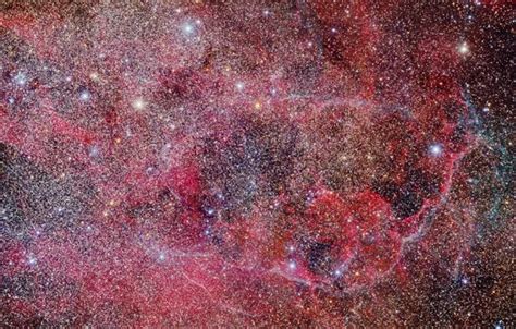 Download wallpaper space, stars, Vela Supernova Remnant, Diffuse nebula ...