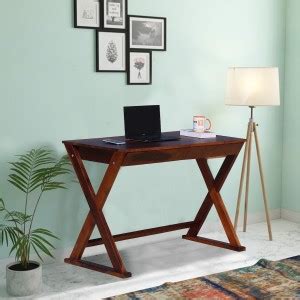 ROYAL FINISH THECSR-RF-UST-0012 Solid Wood Study Table Price in India ...